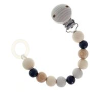 Jouet Pour Bébé Chaîne De Sucette Naturelle Noire LxPxH 30x22x210mm NEU Sucette