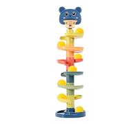 Jouet pour Bébé De 9 À 18 Mois, Jouet De Rampe De Chute Et De Roulement De Balle, Jouet Sensoriel pour Bébés, Jouet De Chute De Balle, Tour Tourbillonnante De Chute De Balle Et De Roulement, Rampe De