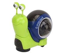 Jouet pour bébé en forme d'escargot vert rampant, musique, lumières, tête secouée, marche sur le ventre, jouet universel