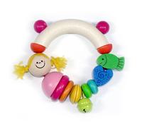 Jouet Pour Bébé Hochets Boule Rose LxLxH 80x80x80Mm NEUF Hochets