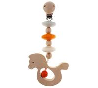 Jouet pour Bébé Wagenanhänger Cheval Orange Nature Bxlxh 90x35x180mm Neuf Clip