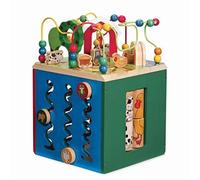 Jouet pour bébés - Battat - Cube d'activité en bois - Ferme - Mixte - 12 mois