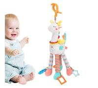 Jouet pour berceau, jouet apaisant pour poussette - Peluche sensorielle pour siège auto, voyage et berceau