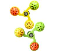 Jouet pour Cage à Oiseaux - Moulin à Vent Rotatif - Article à mâcher Suspendu - Accessoire de Jeu interactif pour enrichir Les Oiseaux - Système de Jouet à mâcher pour la Stimulation mentale