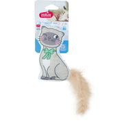 Jouet pour chat à plume pois Zolux Beige TU