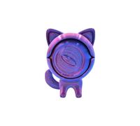 Jouet pour chat à un œil 3D imprimé en 3D, modèle de chat avec yeux tournants, jouets de festival, jouets de bureau à un seul œil pour l'anxiété relaxante BgH255 (BU2, taille unique)