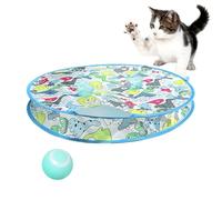 Jouet pour chat activé par le mouvement | Jouet pour chaton à cachette - Tunnel chatons, tapis de jeu électrique de chasse | Fournitures pour animaux domestiques, activé par le mouvement interactif
