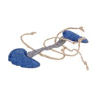Jouet pour chat arête de poisson et herbe à chat Duvoplus Eco Multicolore 14,5x5x1 cm
