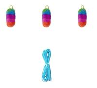 Jouet Pour Chat Automatique, 2 Poulies, Vitesse Réglable, Câble 10,4 m | Batterie 2 000 mAh pour 210 minutes de jeu, mode automatique avec pause, 20 proies de rechange fournies
