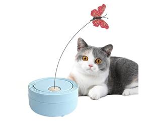 Jouet pour chat automatique À insecte papillon , rechargeable par USB