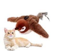 Jouet pour chat avec ailes battantes, outil pour animal domestique 28 x 18,5 cm/26 x 21 cm/30 x 27,5 cm, interactif et engageant pour un plaisir sans fin avec un ami à fourrure le jour de Thanksgiving