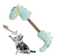 Jouet pour chat avec herbe à chat, jouet en peluche pour chat - Puzzle interactif pour chat avec cloches, mâcher pour animaux de compagnie, bâtons pour enfants, divertissement intérieur pour intérieur