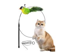 Jouet pour chat avec oiseau qui gazouille - Jouet pour l'ennui du plaisir personnel, jouets gazouiller pour prendre en forme de | Remplacement interactif du bac
