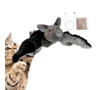 Jouet pour chat battant des ailes,Jouets de chat pour chats | Jouets de souris de chat rechargeables via USB,Jouet interactif pour chat, jouets grinçants, jouets de pel