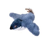 Jouet pour chat - Chauve-souris - Jouet pour chat - Rechargeable par USB - Avec activation sportive - Jouet interactif avec flottement - Bleu - 25 x 19 cm