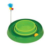 Jouet pour chat circuit balle + herbes Catit Play Vert 35x38x8 cm