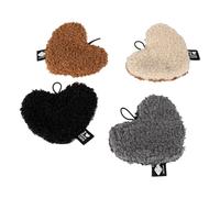 Jouet pour chat coeur en teddy D&D Home Stella Multicolore 9x7,5x1,5 cm