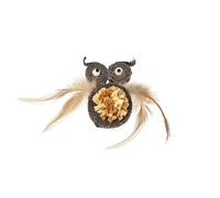 Jouet pour chat Dogman Natural Owl cardboard Marron 7x9x1,5 cm