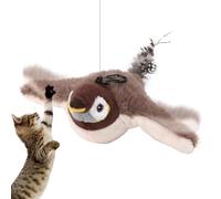 Jouet pour chat domestique - Jouet en peluche - Jouet pour chat - Jouet pour chat - Jouet pour chat - Rechargeable par USB - Avec ailes battantes - Pour chat interactif