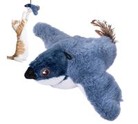 Jouet pour Chat Électrique Peluche Rechargeable qui Couine