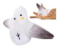 Jouet pour Chat Électrique Peluche Rechargeable qui Couine