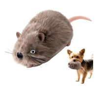 Jouet pour chat en mouvement - Jouet interactif en peluche | Rechargeable | Matériau en peluche douce, son couineur, mouvement flexible, rechargeable par USB, aide à soulager l'ennui et encourage la