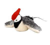 Jouet pour chat en peluche - 18 x 6 cm - Ailes battantes - Jouet interactif avec à chat - Simulation volante pour chats d'intérieur - Pour jouer, faire de l'exercice et enrichir les animaux de