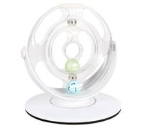 Flamingo Roue en rotation JCHAT DITA Blanc 26x26x27,5 cm