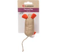 Jouet pour Chat - Flamingo Robla Souris Multicolore en Tissu avec Catnip 9,2cm