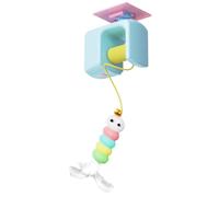 Jouet pour Chat Interactif,Jouet Intelligent Retractable pour Chaton | Jeu de Chasse Interactif Suspendable pour Chaton Exercice sur Cadre de Porte Jeu en Intérieur au Sol et Soulagement de l'Ennui
