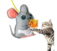 Jouet pour Chat interactif,Jouets Amusants pour Chats pour Chats d'intérieur | Jouet drôle de Chat de Porte Automatique avec la Corde élastique rétractable pour l'exercice de Saut de