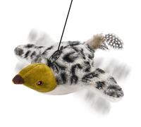 Jouet pour chat - Jouet électrique pour animal domestique - Jouet pour animal domestique avec télécommande - Moineau battant battant - Jouet pour chat de petite, moyenne et grande race