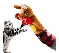 jouet pour chat jouet interactif avec 3 sachets d'à chat et protection 3 | Marionnette à main Anti-ennui, stimulation mentale, chatons d'intérieur, salon, balcon