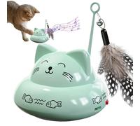 Jouet pour chat - Jouet interactif pour jeu personnel, gadget de divertissement musical intelligent avec design robuste d'activation de mouvement, fonction de stimulation du jeu automatique, idéal