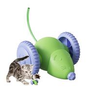 Jouet pour chat | Jouets interactifs souris pour chats | Rechargeable avec lumière pour jouer, divertir, chasse, entraînement, Noël, Halloween, anniversaire