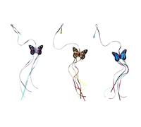 Jouet pour chat Kong Teaser Butterfly Multicolore 102x14x3 cm