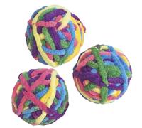 Jouet pour chat Nobby Pet Toy Box Katze Wollball Multicolore 6 cm