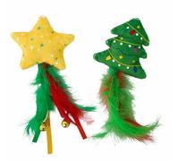 Jouet pour chat Nobby Pet Xmas Stern Und Baum (x2) Vert TU