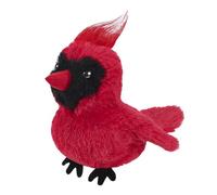 Jouet pour chat oiseau à flottement : jouet interactif en peluche réaliste pour animaux de compagnie activé tactile, rechargeable par USB pour chaton et amusement de petits chiens