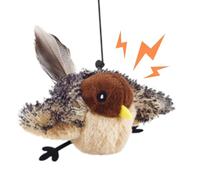 Jouet pour Chat Oiseau Gazouillant Ailes Battantes,Jouet pour Chat Oiseau Flappy,Jouet mignon d’oiseau d’ailes battantes | Jouet d'exercice interactif pour chat, jouets à à chat, jouet pour chaton act