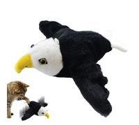 Jouet Pour Chat Oiseau Volant | Oiseau Électrique Battant USB Avec Son Realiste,Fournitures Pour Animaux D'Intérieur Voyage Anti-Ennui Training Exercice Extérieur