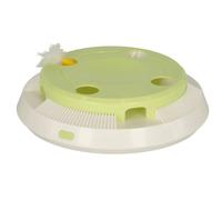 Jouet pour chat plastique Kerbl Pompom Vert 5,6x23 cm
