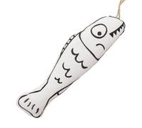 Jouet pour chat - Poisson d' à chat doux avec hochet - Jouet interactif à mâcher pour chat - Accessoire intéressant pour animalerie