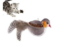 Jouet pour chat qui gazouille, ailes flottantes, super doux, jouet pour chat, oiseau qui flotte, pour stimulation mentale, mouvement physique, réduction de l'ennui, mouvement intérieur des chatons