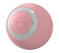 Jouet pour chat rechargeable par USB - Boule colorée légère qui roule