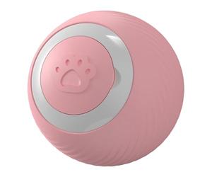 Jouet pour chat rechargeable par USB - Boule colorée légère qui roule