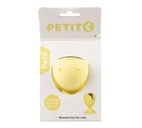 Jouet pour chat snack avec balle d'herbe Ebi Puffi Jaune 9,5x5,5x5,5 cm