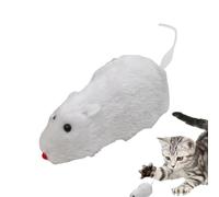 Jouet Pour Chat Souris En Mouvement, Jouets Pour Chat À Remonter | Jouets Pour Chat En Forme De Souris Mobile En Peluche - Jouet En Peluche Pour Chaton, Jouets Décoratifs Intéressants Pour Chasser Le