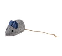 Jouet pour chat souris et herbe à chat Duvoplus Eco Bleu 8,5x4,5x6 cm
