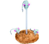 Trixie – Jouet sur ressort – Mouse Family – Ø 15 × 22 cm – 4070